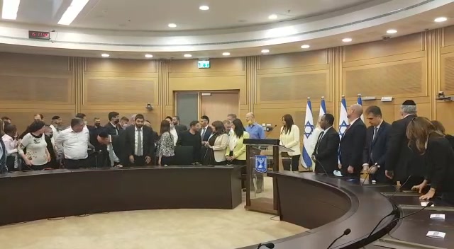 נתניהו ישיבת אופוזיציה
