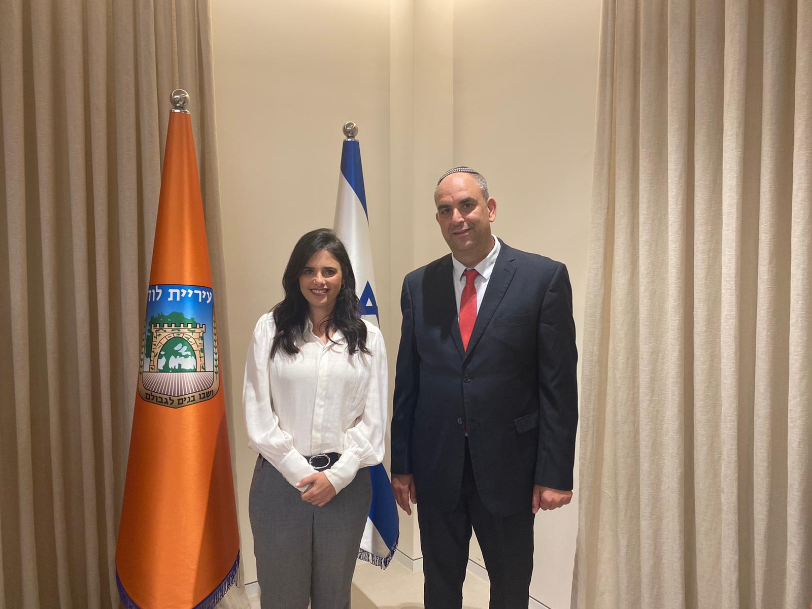 השרה שקד: "לוד תהיה הפרויקט של הממשלה"