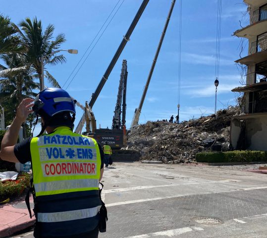 נציג מד"א במיאמי לסרוגים: זה האסון הכי גדול שהייתי בו