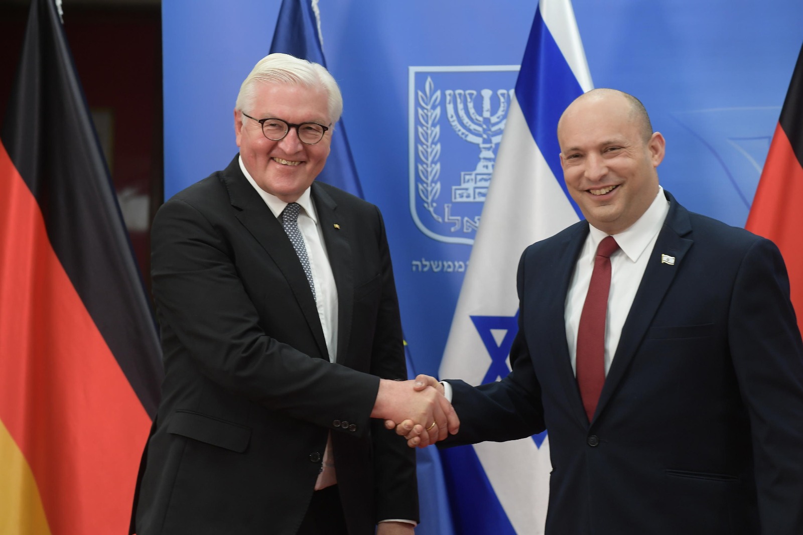 בנט לנשיא גרמניה: "נחושים לקדם את מדינת ישראל"
