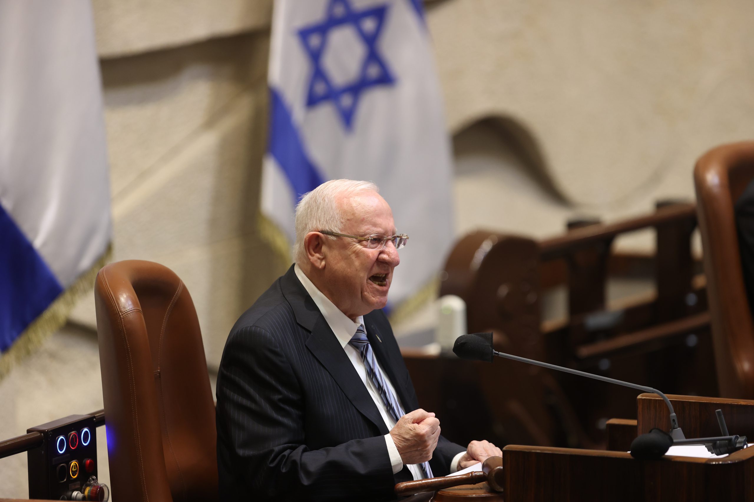 ריבלין: "תודה על הזכות שנתתם בידי לשרת אתכם"