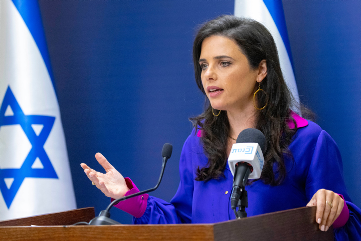 איילת שקד מודה: זה הרגע שאני מתחרטת עליו