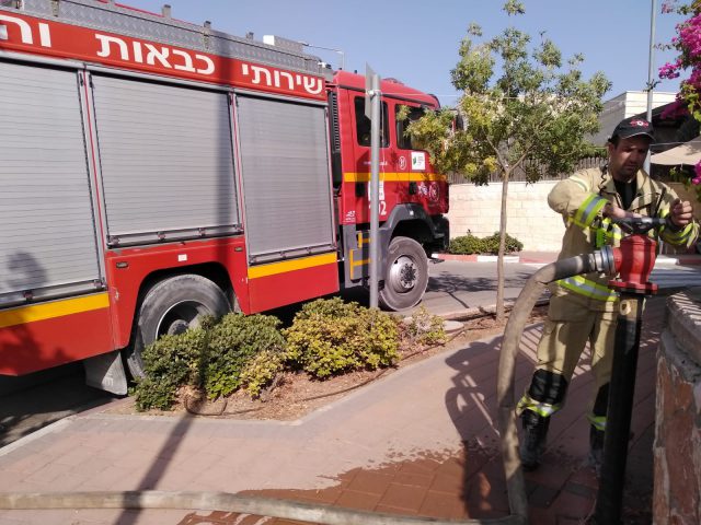 לוחם אש בתקוע (סרוגים)