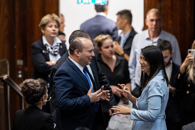 ח"כ פינטו עם רה"מ בנט