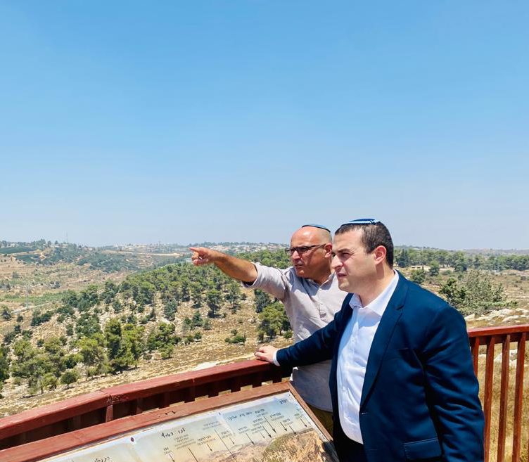 ח"כ כלפון בסיור ביו"ש: "זו המערכה הגדולה"