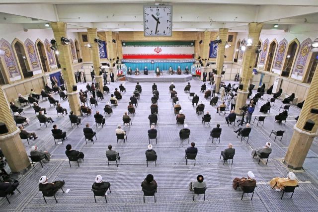 (מתוך שידורי הטלווזיה האיראנית, KHAMENEI.IR)