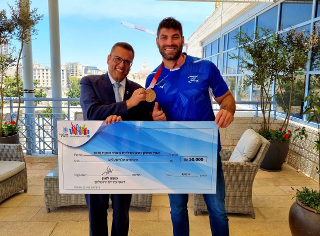 מענק אולימפי: 50 אלף ש"ח לג'ודוקאים הירושלמים