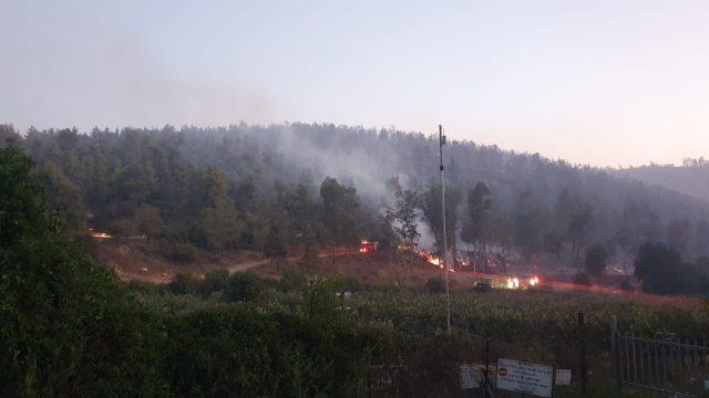 השריפה בירושלים: חשש מהתלקחות מחודשת בצהריים