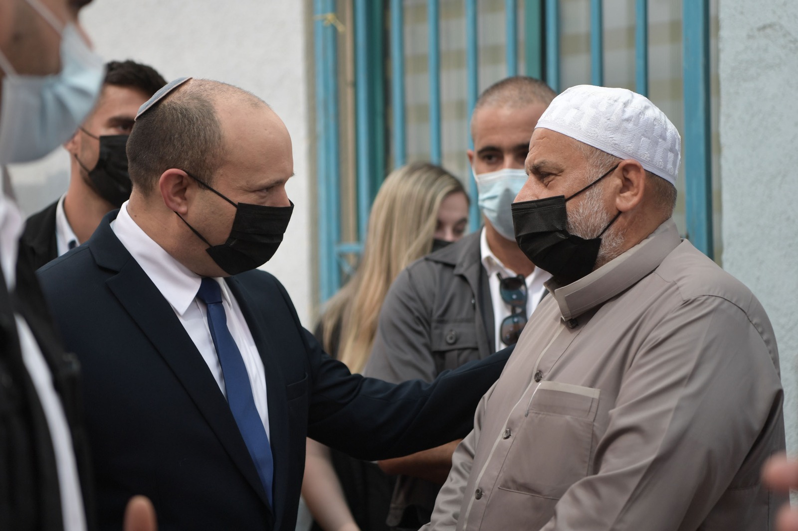 רה"מ בנט בביקור בטייבה