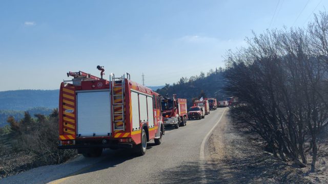 השריפה בירושלים: נמשך המאמץ לכיבוי מוקדי האש