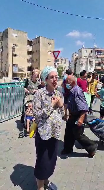 הפגנה לוד ללא קרדיט