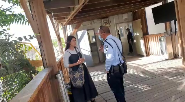 מעיין ברבי נעצרת בהר הבית