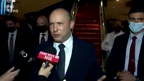ראש הממשלה בנט ממריא הצהרה