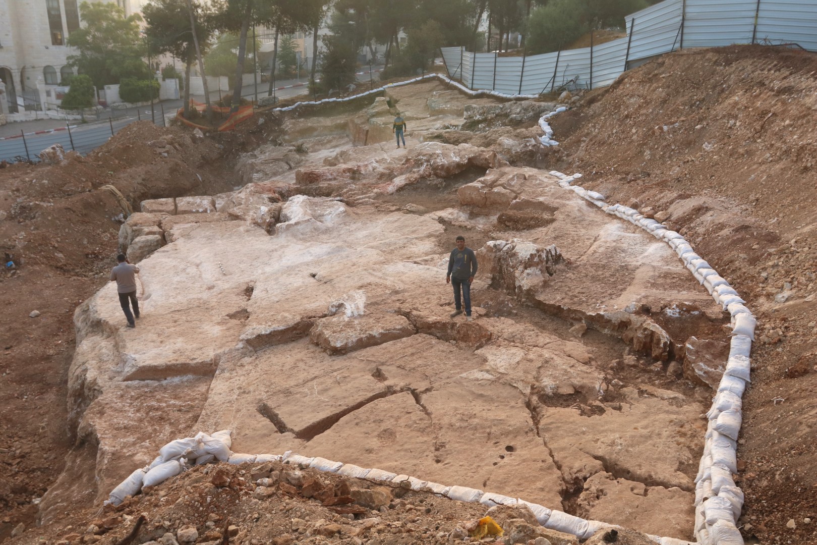 מחצבה מבית שני נחשפה בהר חוצבים בירושלים