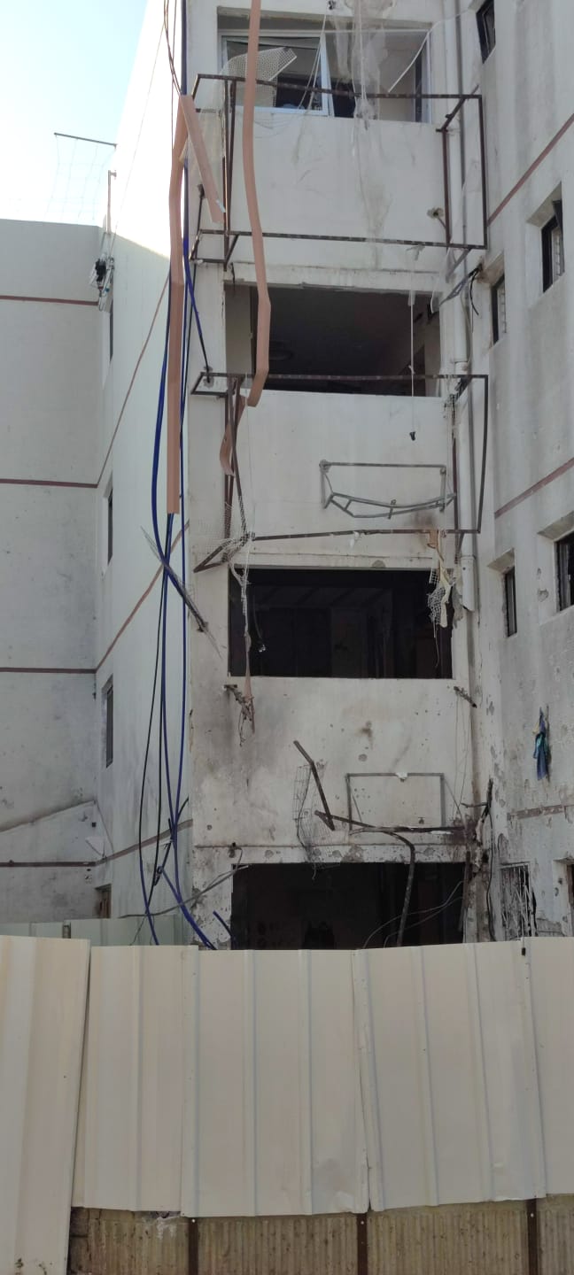 באשדוד חוששים: "הבניין עומד לקרוס; השאלה מתי"