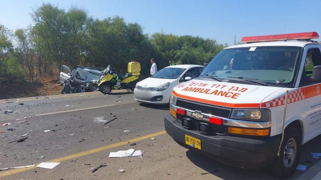 כשבוע לאחר התאונה בגליל: תאונת אוטובוס נוספת