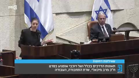 מרב מיכאלי שבת