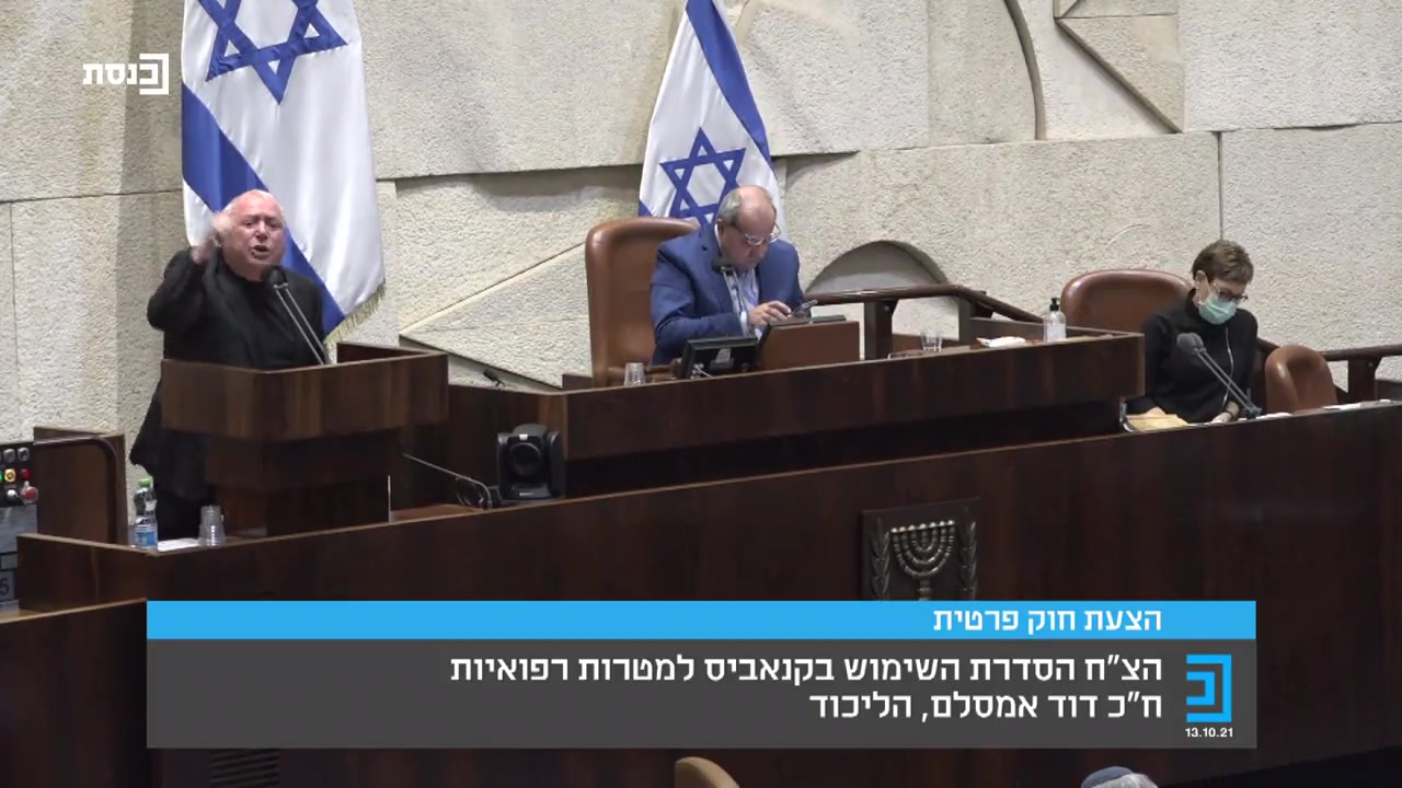 אמסלם על חוק הקנאביס (ערוץ כנסת)