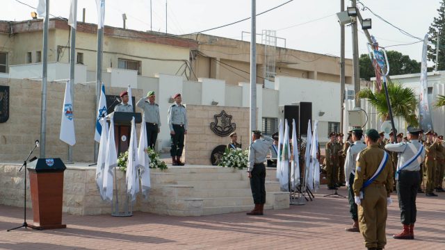 נכנס לתפקידו מפקד אוגדת אזור יהודה ושומרון