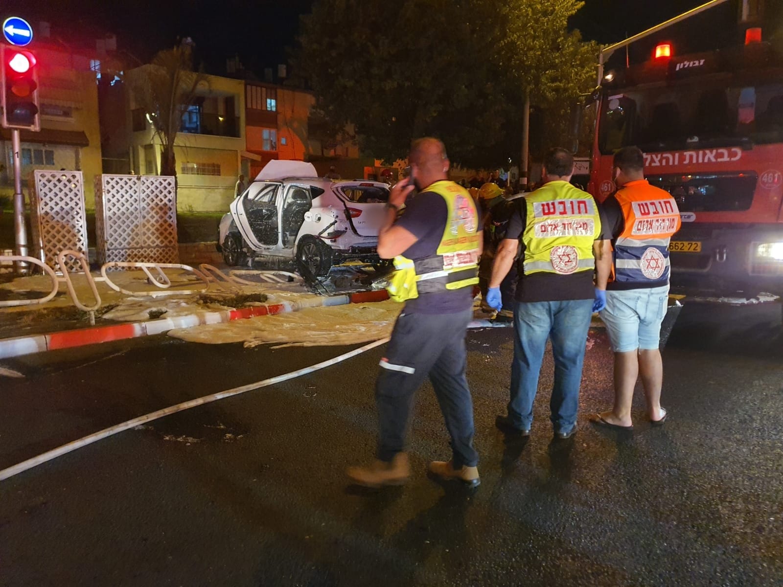 פצועים קשה מפיצוץ רכב בנהריה