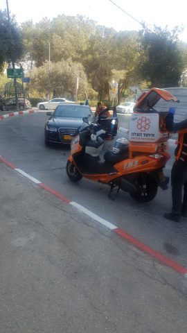 רכבו של נתניהו היה מעורב בתאונה: נזק כבד לרכב