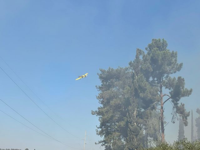 הושגה הכלה על השריפה ביער אשתאול