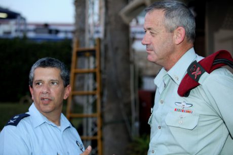 גנץ ואשל בצוק איתן. ארכיון