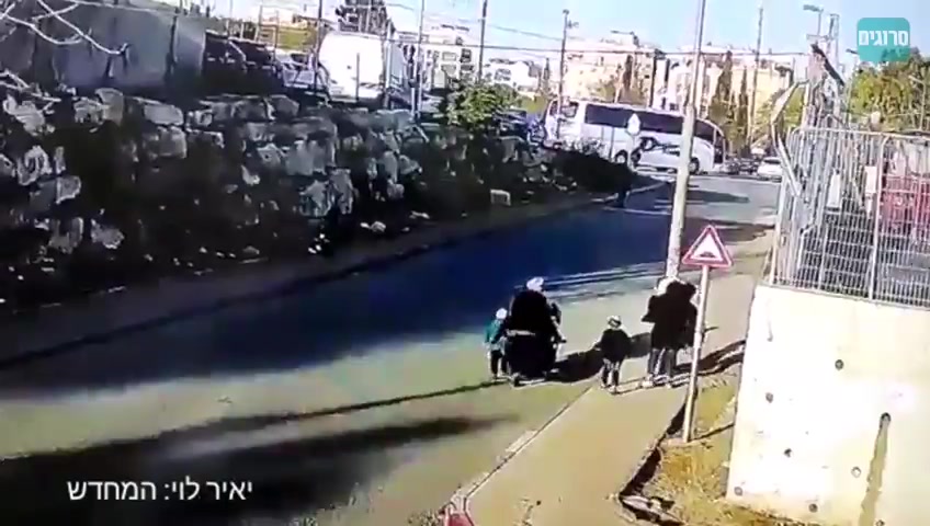 תיעוד פיגוע שכונת שמעון הצדיק