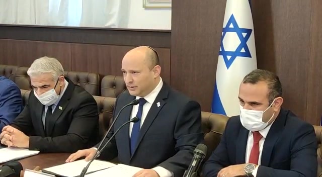 בנט ישיבת ממשלה אומקירון 12.12
