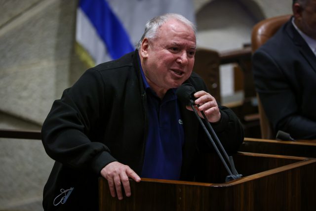 אמסלם במליאת הכנסת
