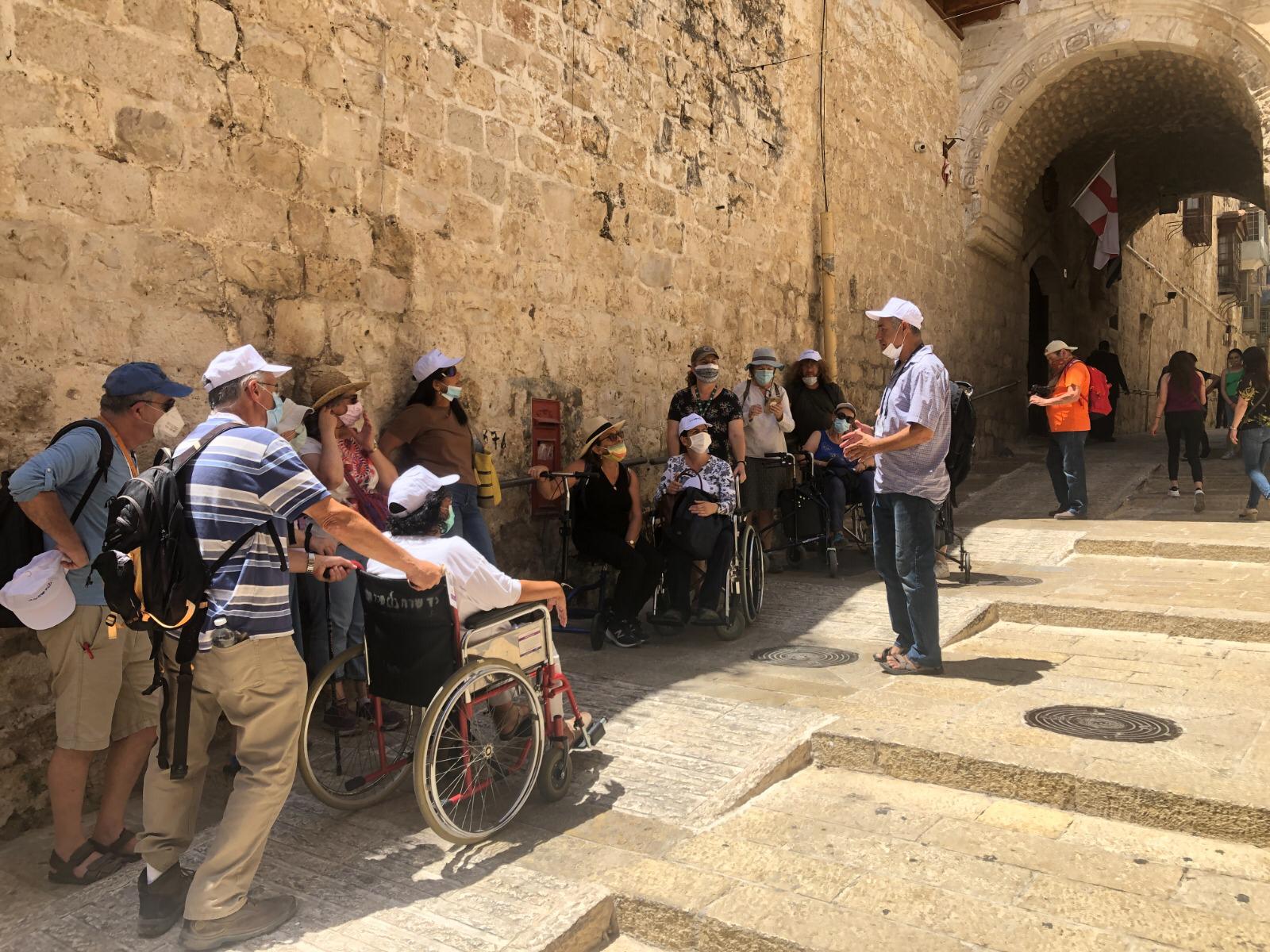 לאחר שנים: שיפור בנגישות בסמטאות העיר העתיקה
