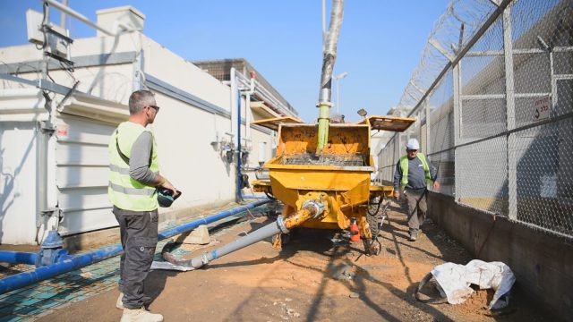 4 חודשים לאחר הבריחה: החל מיגון כלא גלבוע