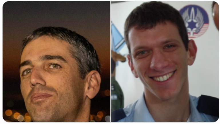הרוגי התרסקות המטוס רב-סרן חן פוגל ז"ל וסגן אלוף ארז שחייני ז"ל (תמונות