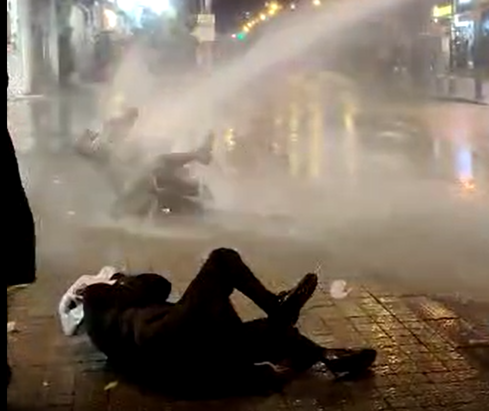 צפו בתיעוד: מכת"זית פוגעת בכינון ישיר במפגין