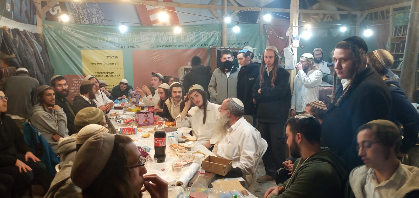 בצל סכנת הפינוי: מעל 100 איש במלווה מלכה בחומש