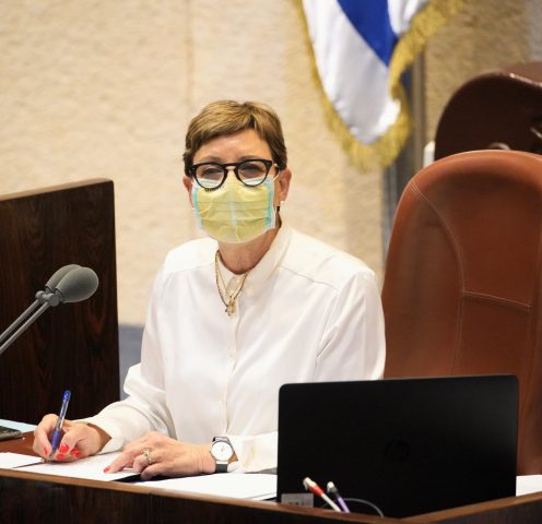 מזכירת הכנסת היוצאת, ירדנה מלר הורביץ
