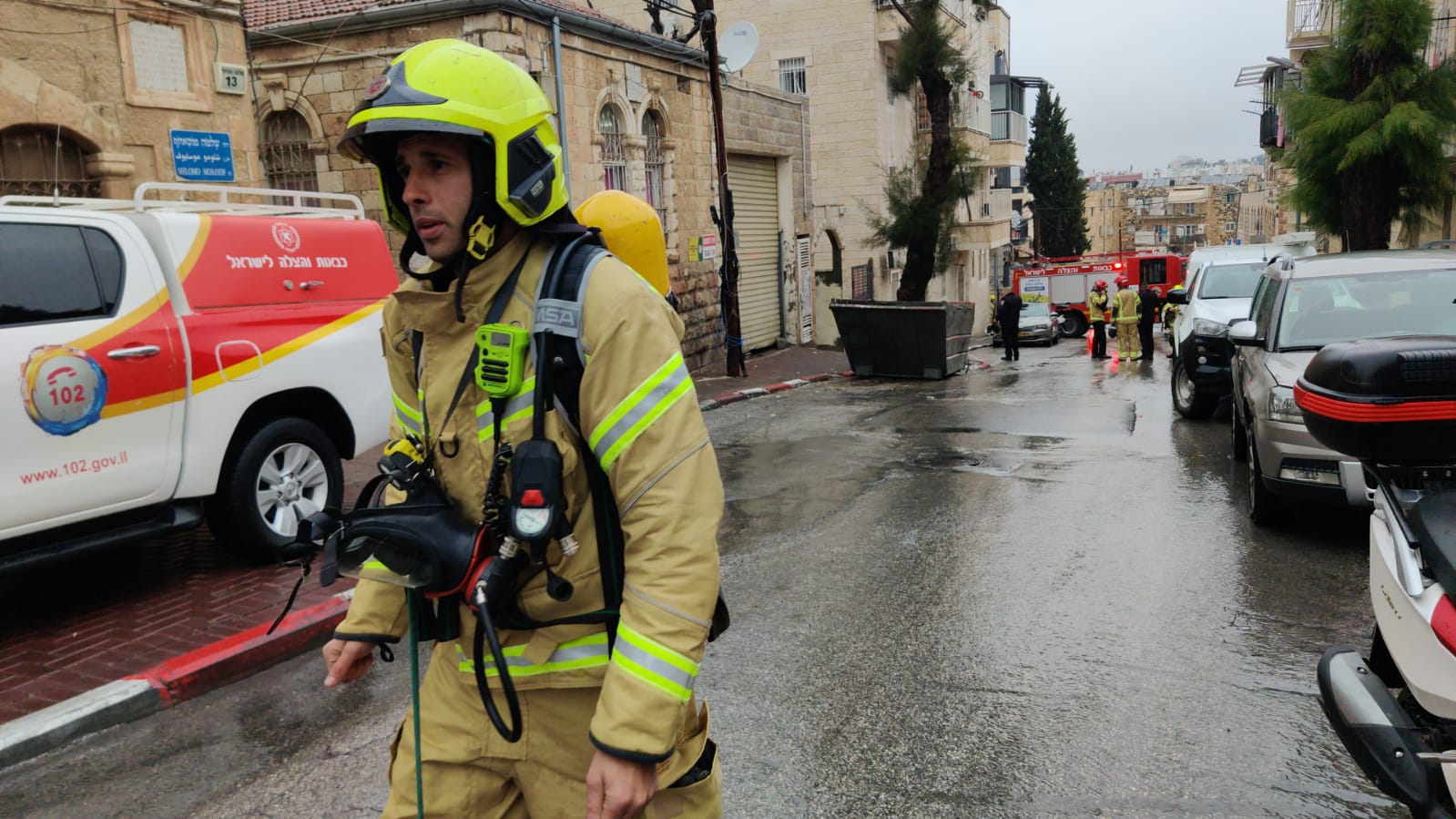 דליפת צובר גז בירושלים; רחוב שלם פונה מדייריו