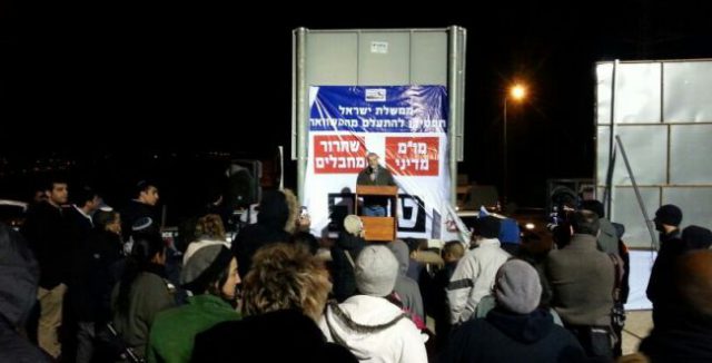 ההפגנות נגד שחרור המחבלים