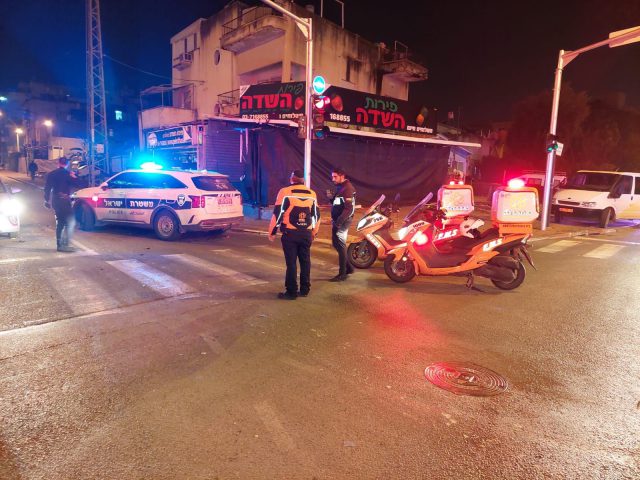 במהלך הלילה: רימון הושלך לעבר בנו של זמר מוכר