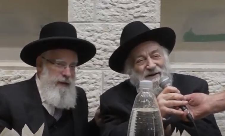 צפו: התיעוד האחרון של הרב יהושע רוזן זצ"ל