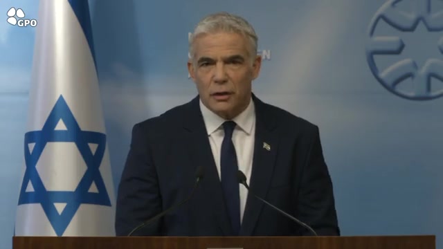 לפיד תדרוך מדיני רוסיה אוקראינה