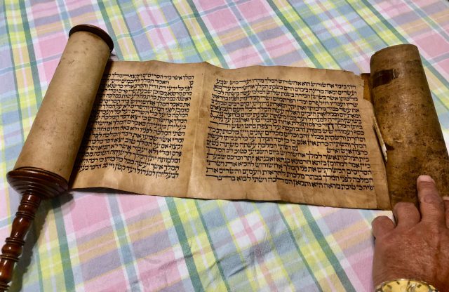 סיפורה של מגילה עתיקה: "כשאני מחזיק בה אני רועד"