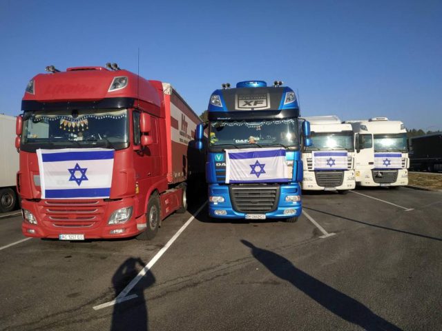 הציוד לבית החולים בגבול פולין אוקראינה (דוברות משרד הבריאות)