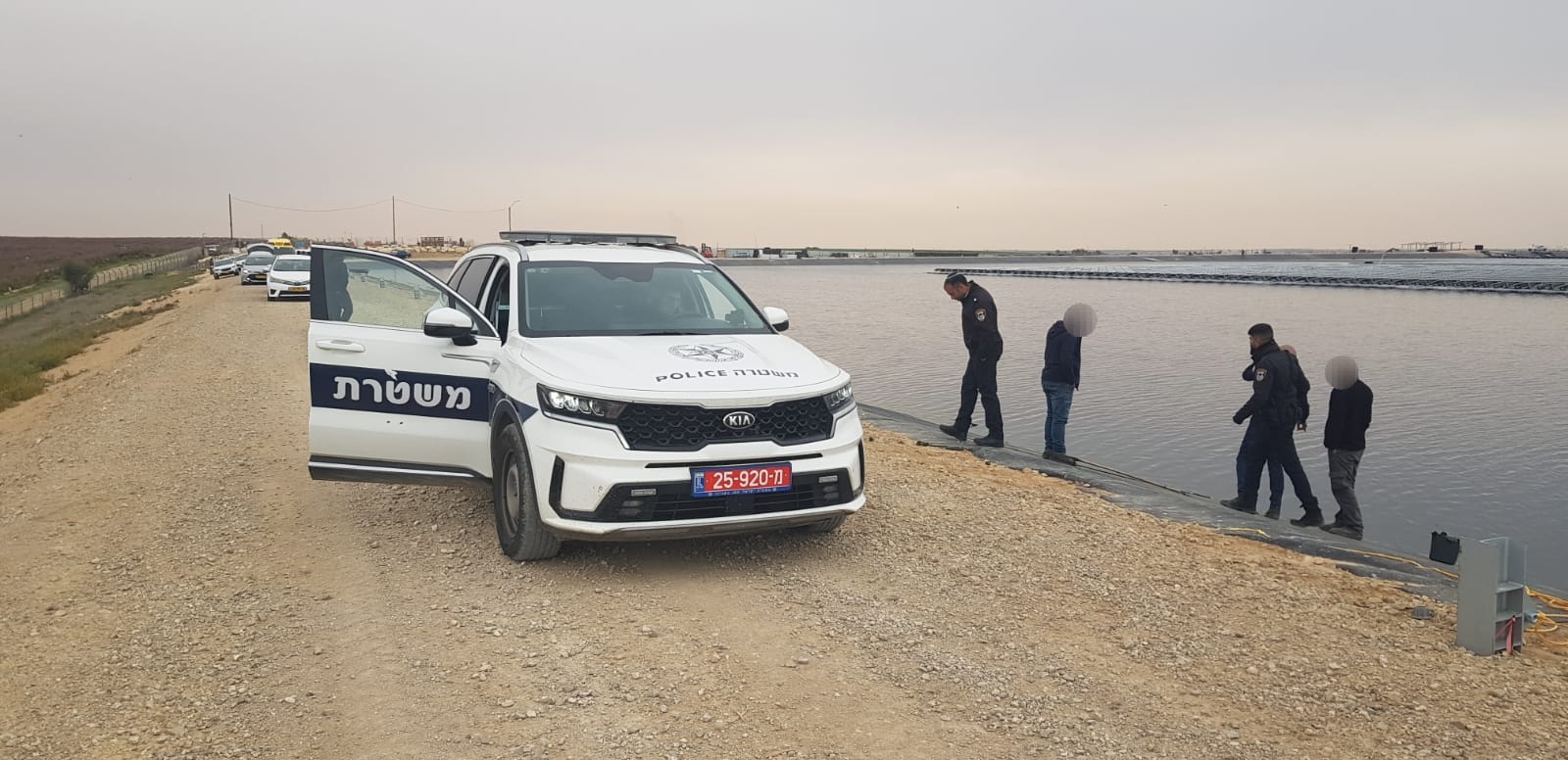 צוללנים הוקפצו לאתר פועל שטבע במאגר המים בתפרח