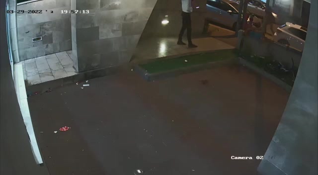 מצלמת אבטחה מעצור פיגוע בבני ברק