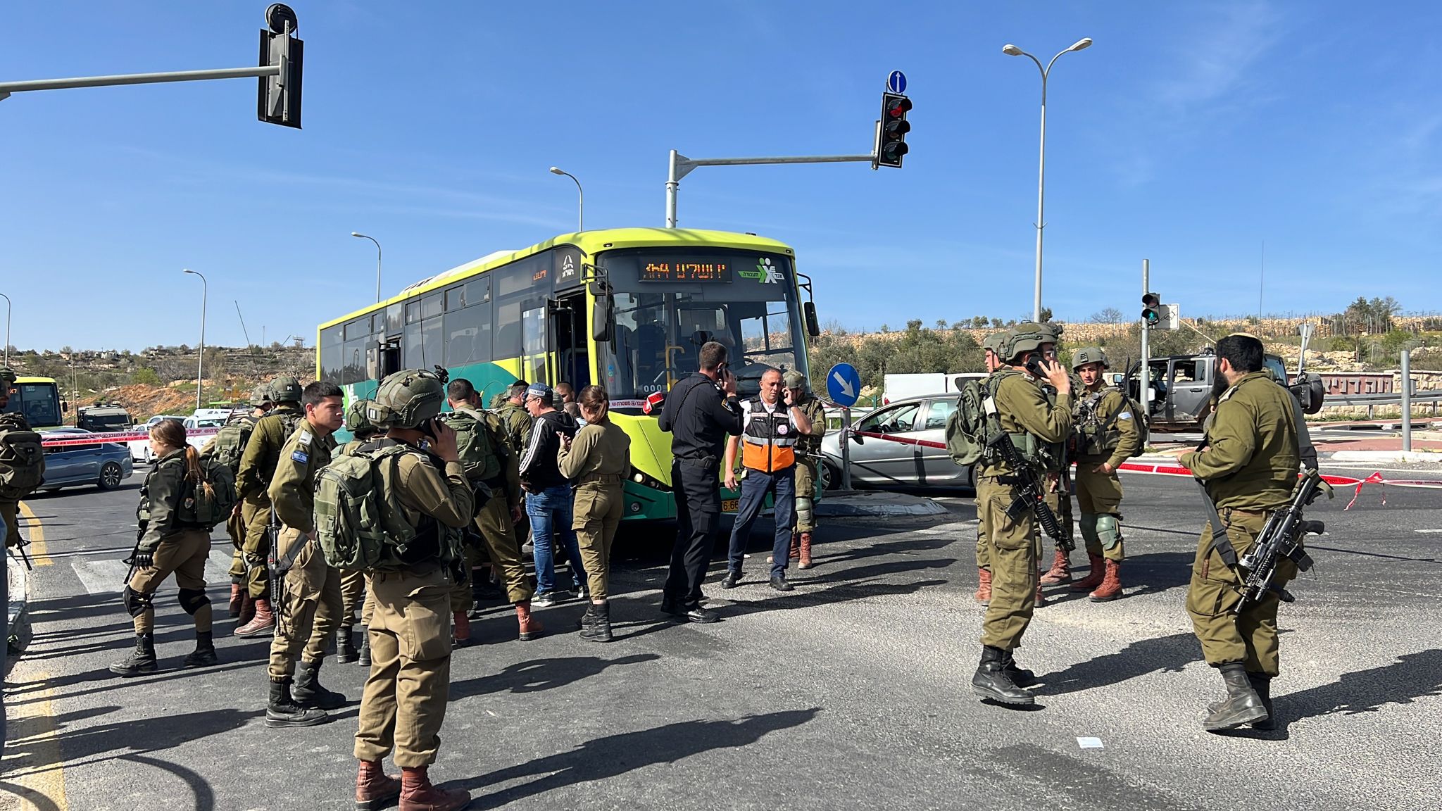 שיפור ניכר במצב הפצוע בפיגוע בגוש עציון