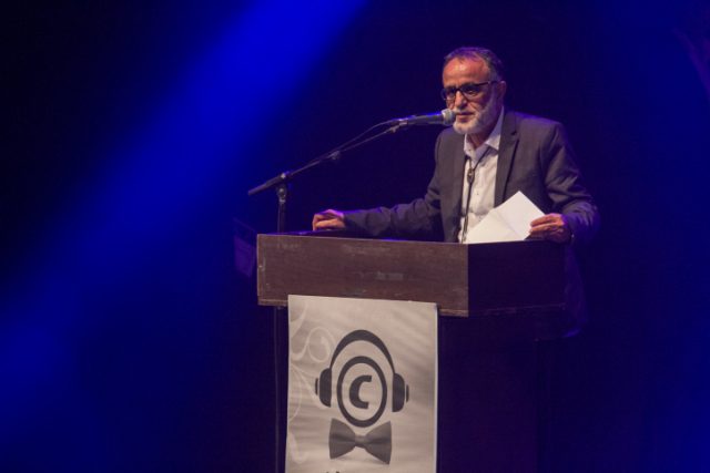 כשזכה בפרס אקו"ם