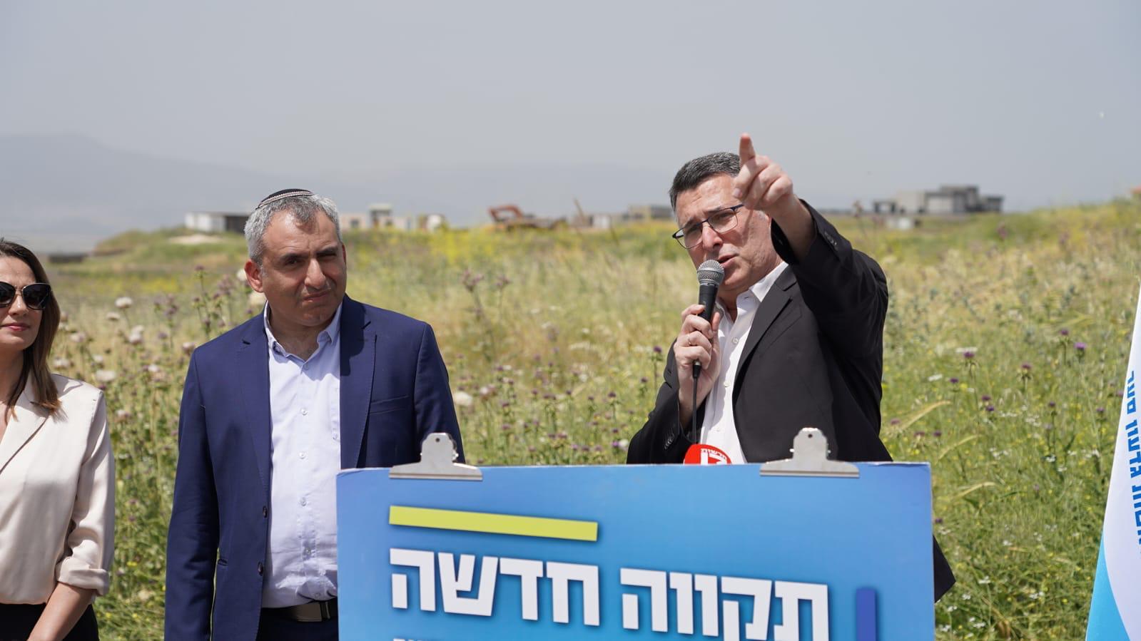 גדעון סער בגולן: עכשיו הזמן למעשים