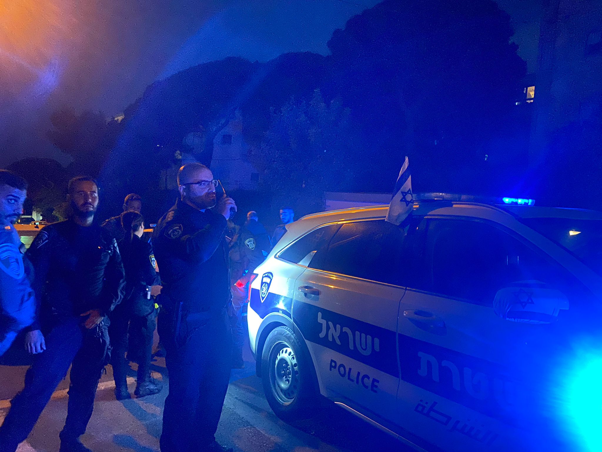שוטרת חטפה אגרוף בהפגנה מול בית אלרעי פרייס