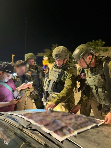 סריקות בתקוע (דובר צה"ל)